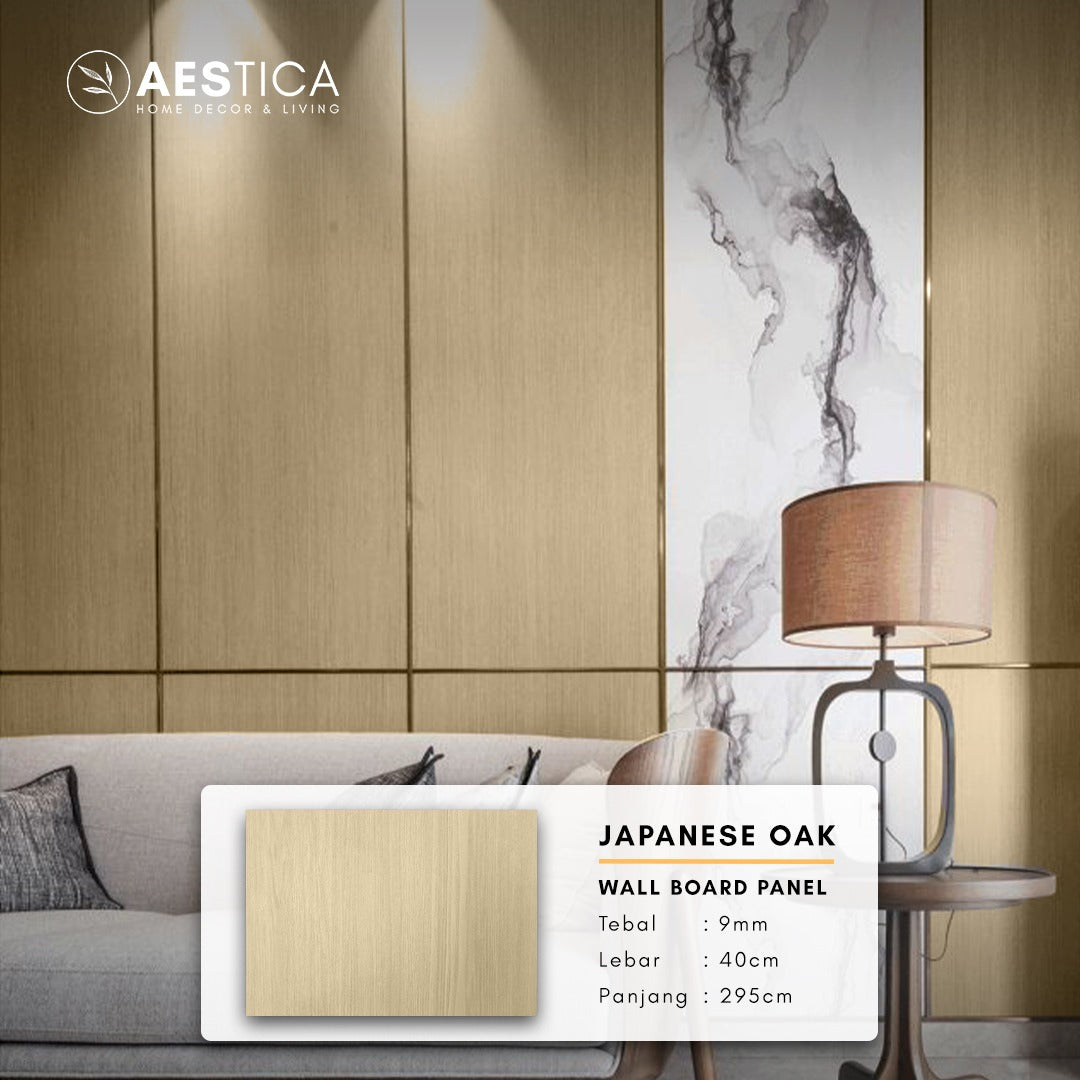 PVC Wall Board Papan Panel Dinding Kayu Marmer Granite 3M | AESTICA