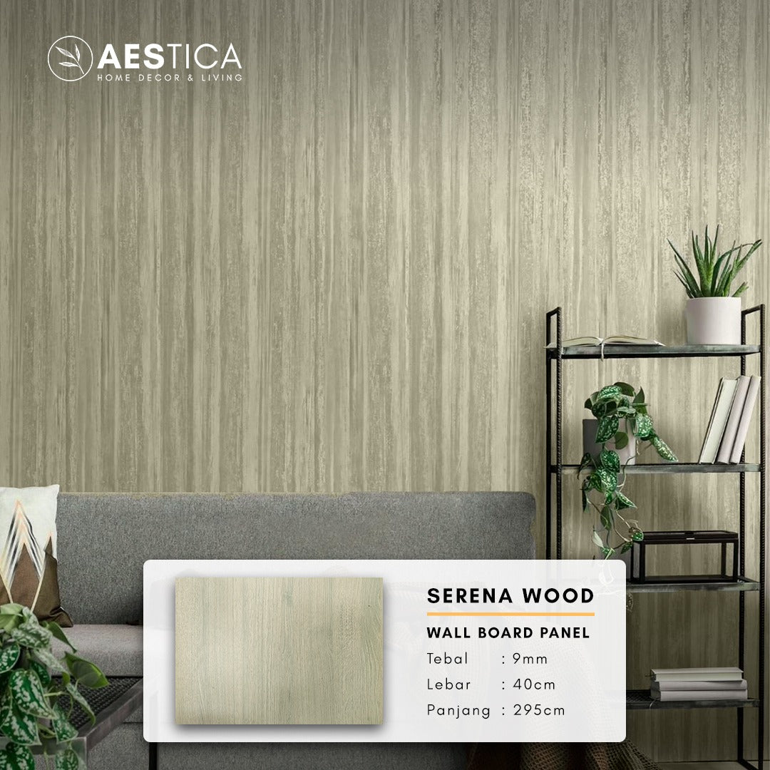 PVC Wall Board Papan Panel Dinding Kayu Marmer Granite 3M | AESTICA